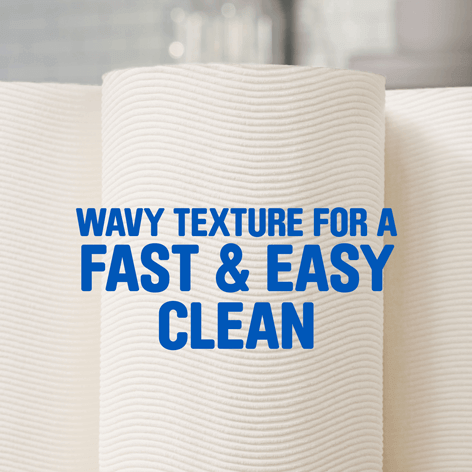 Wavy Texture For a Fast & Easy Clean