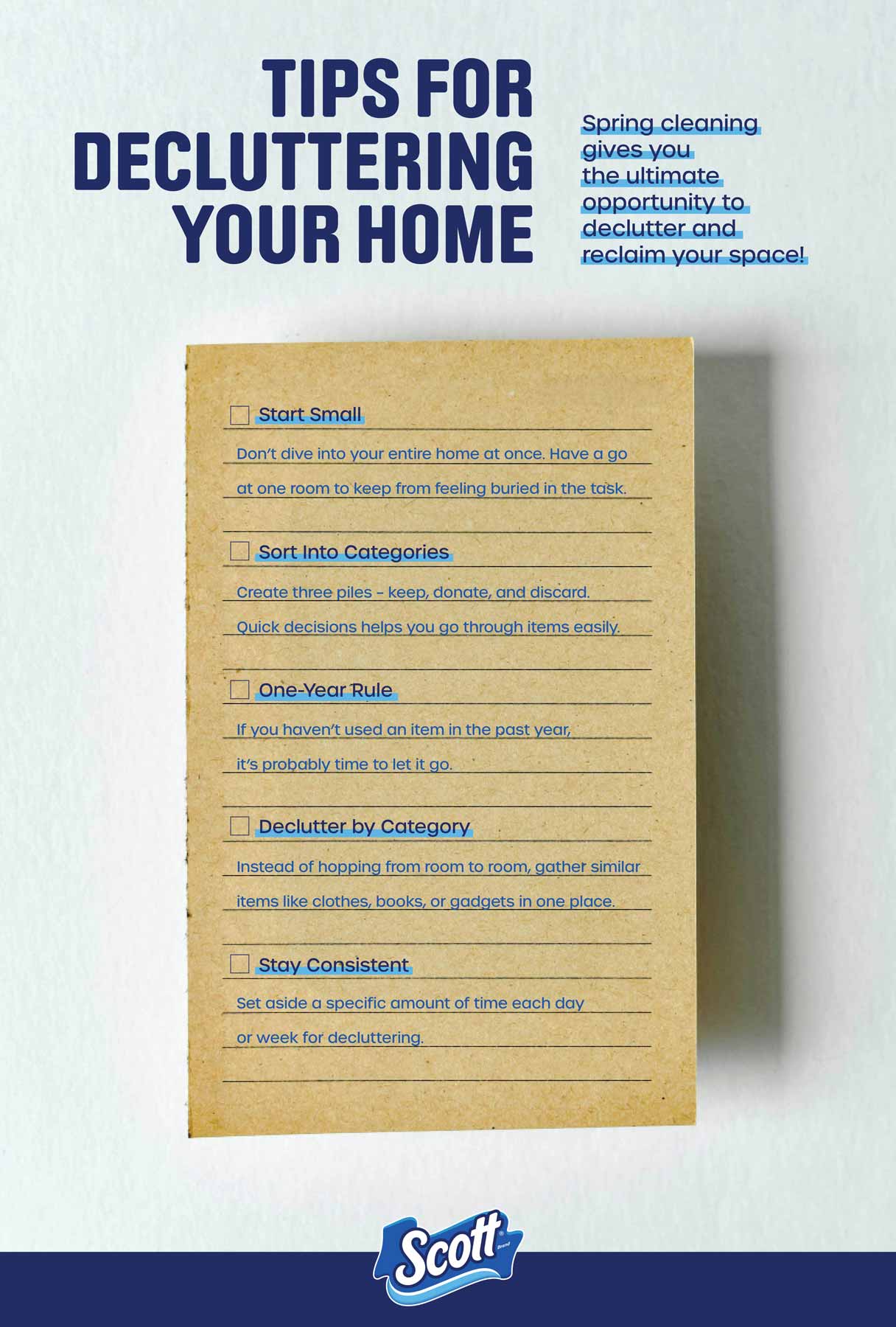 How to declutter your home
