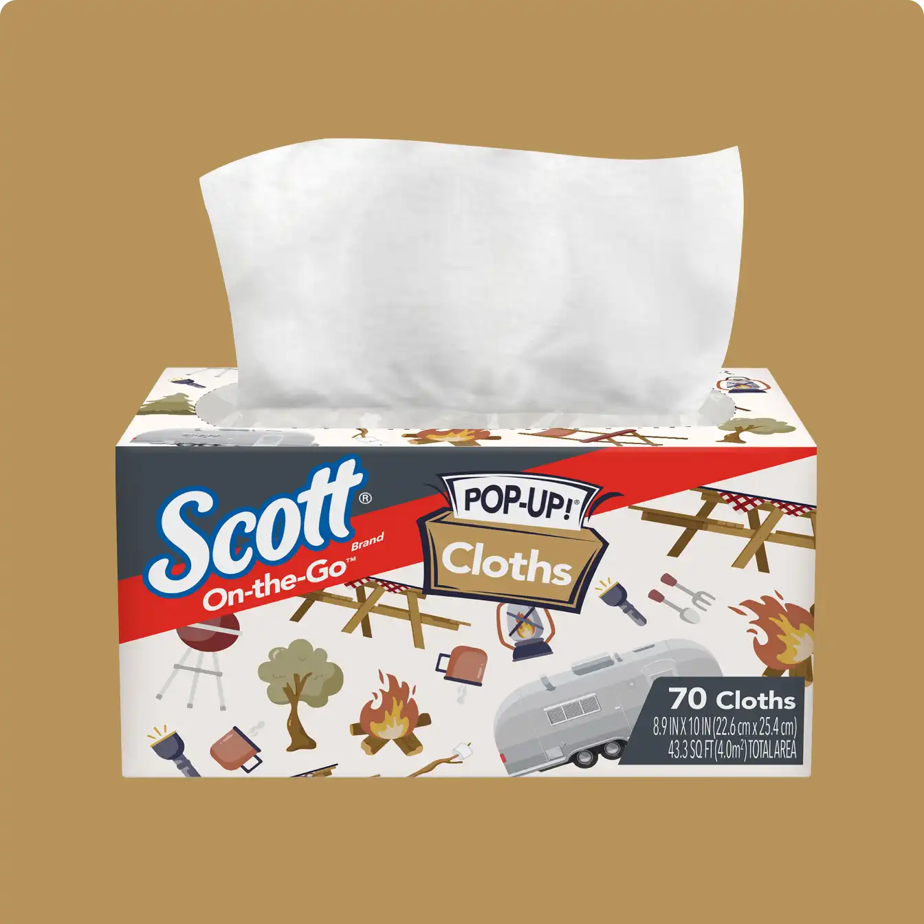 Scott On-The-Go Pop-Up! Cloths box