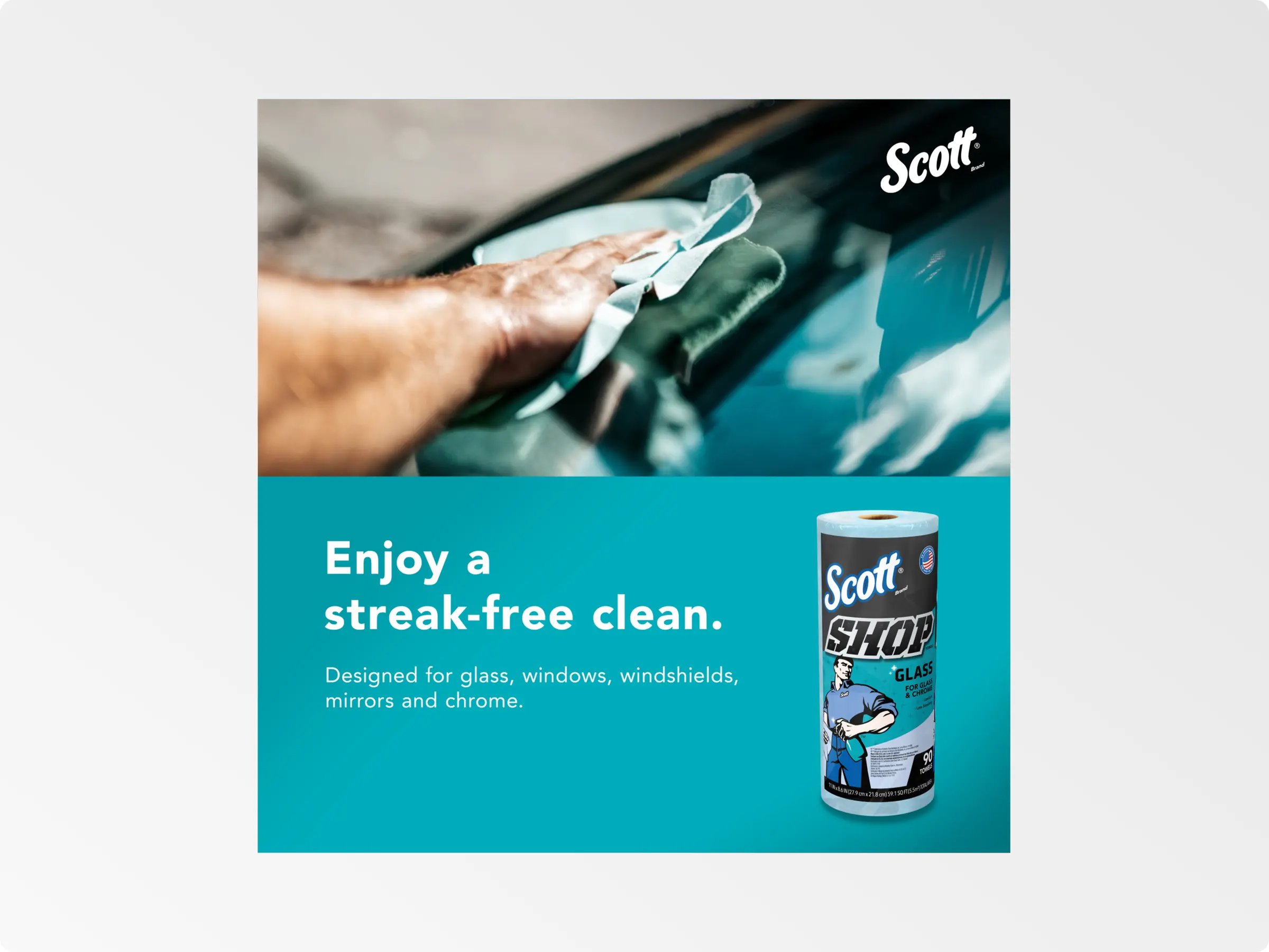 Enjoy a streak-free clean