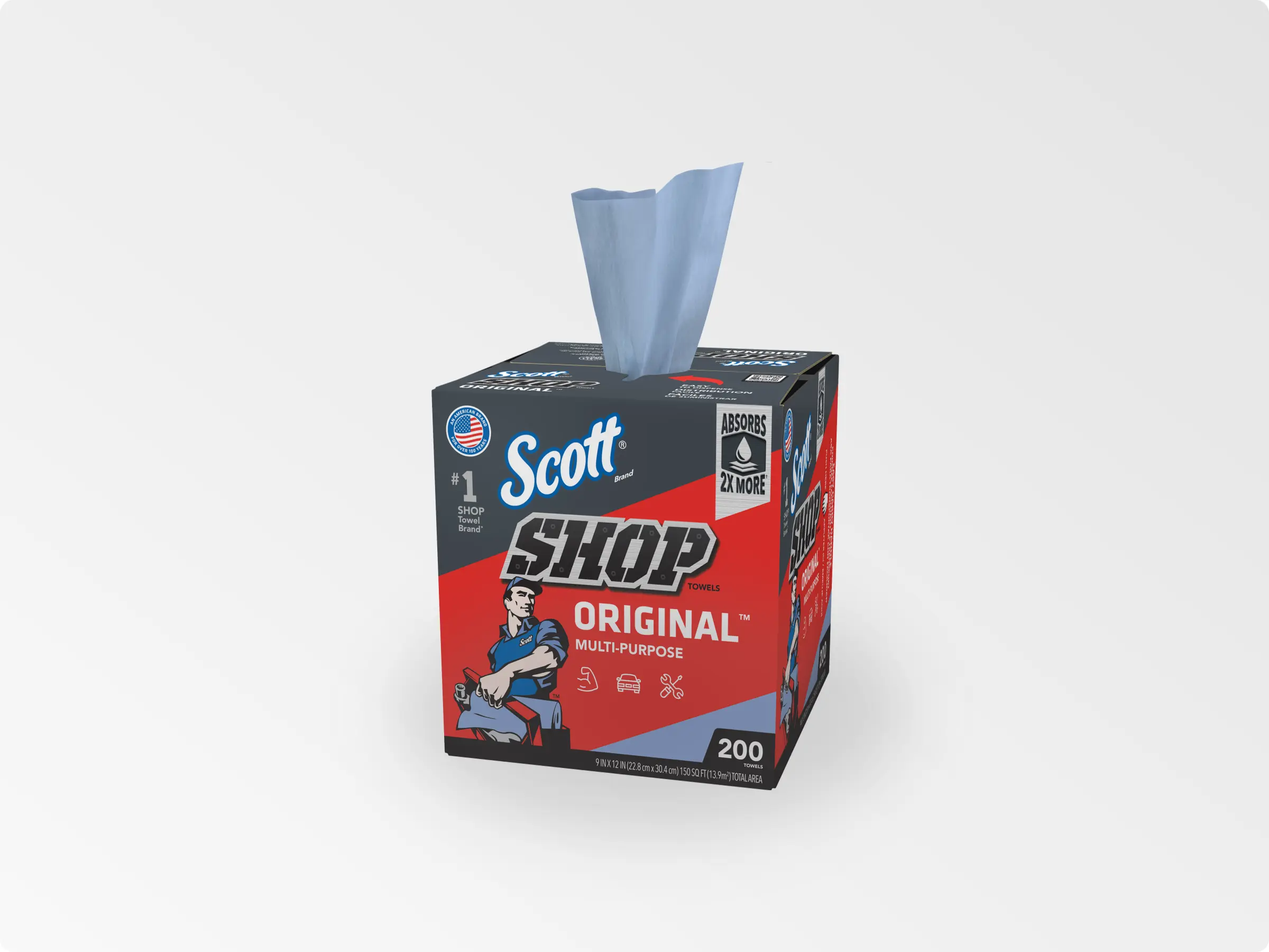 Caja de toallas Scott Shop Original