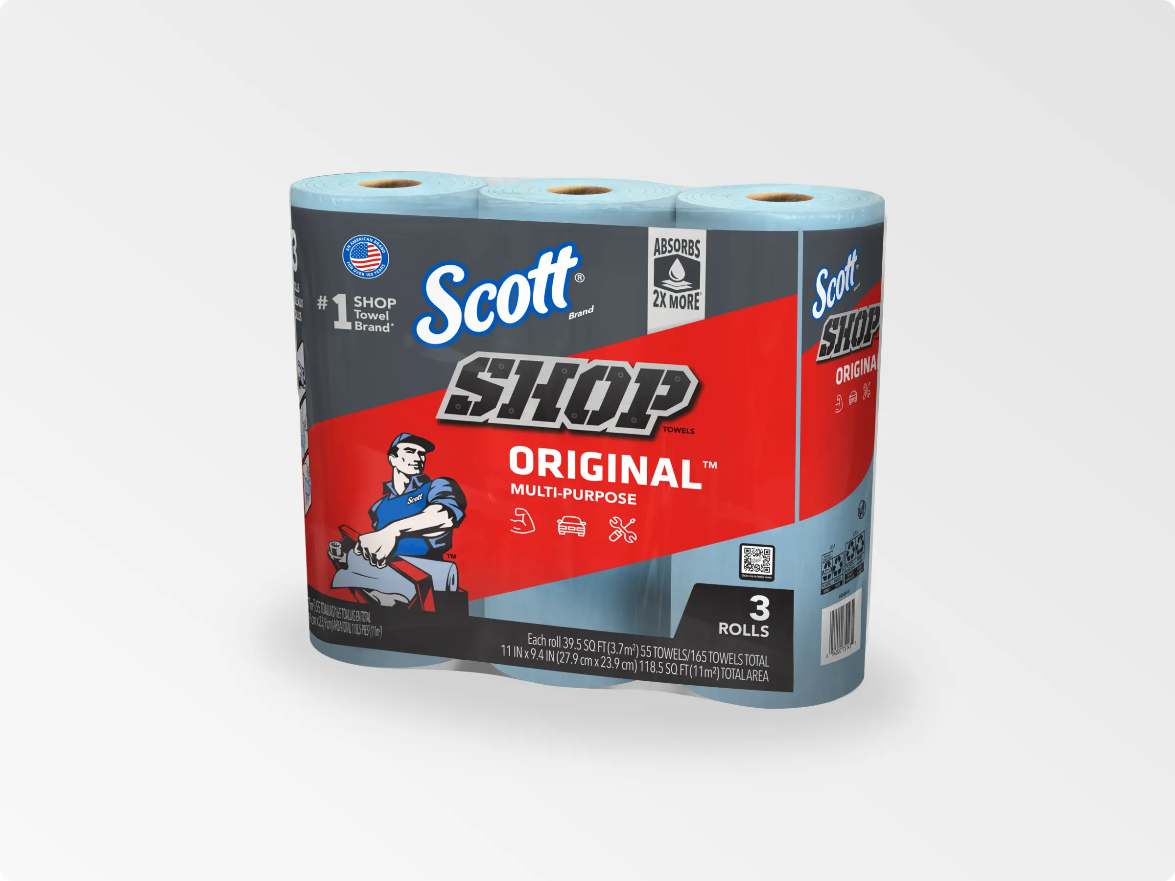 Toallas Scott Shop Original 3 uds.