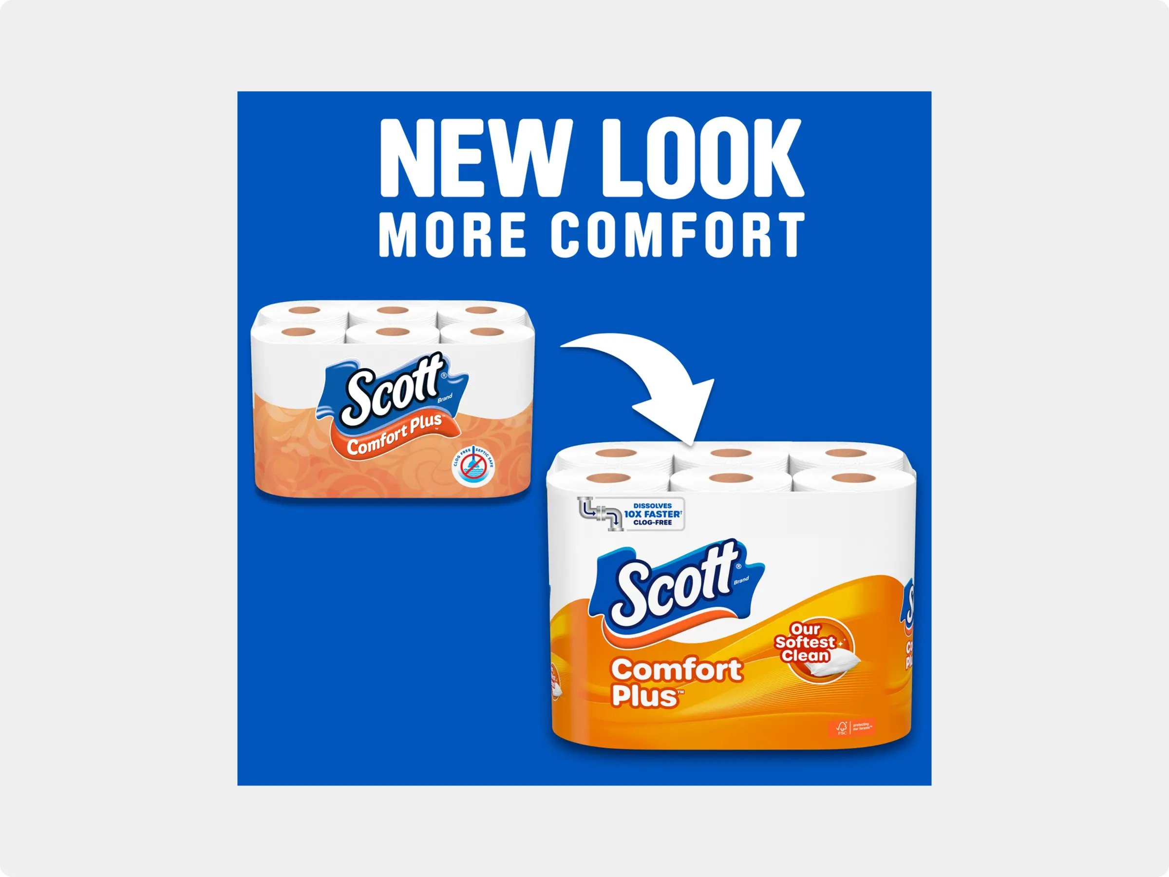 Scott® Comfort Plus™ nueva imagen