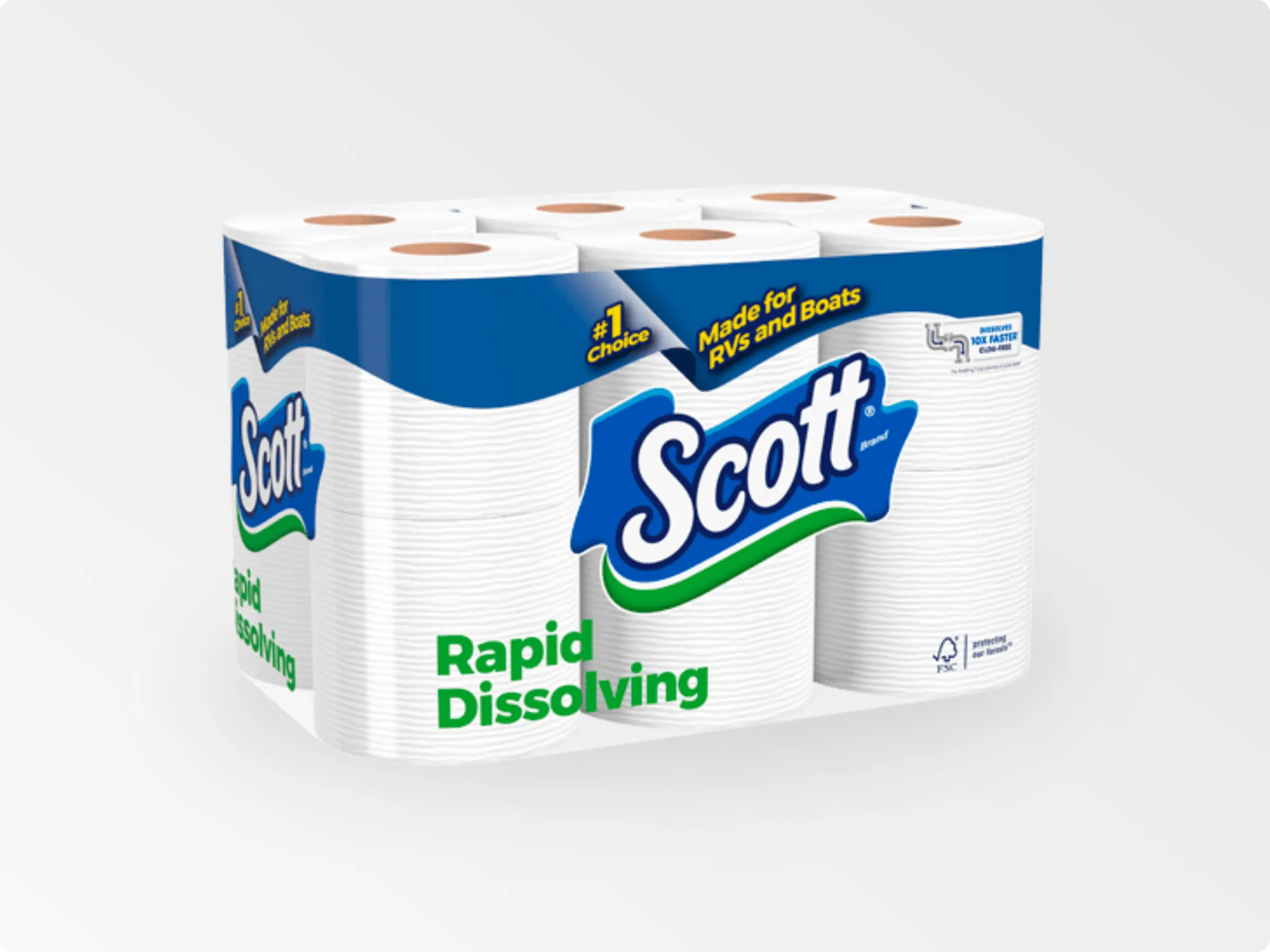 Scott® Rapid-Dissolving Left Angle