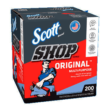 Original Multi-Purpose Shop Towels from Scott® brand