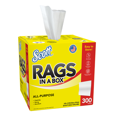 All-Purpose Rags in a Box from Scott® Brand