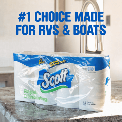 Scott Rapid Dissolving - 1 choice made for RVS & Boats