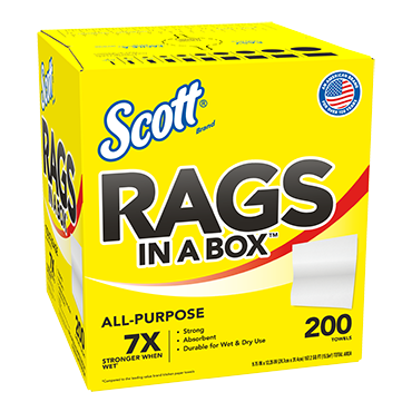Scott All Purpose Rags Image.